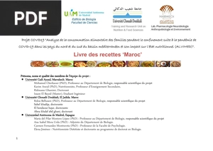 Livre des recettes Maroc