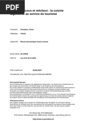 La cuisine algérienne au service du tourisme