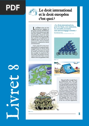 Le droit international et le droit européen, c’est quoi