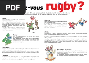 Parlez-vous rugby