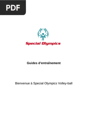 Special Olympics Guide d'Entraînemente, Volley-ball