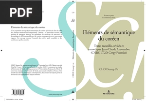 Eléments de sémantique du coréen