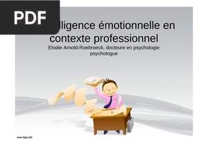 L’intelligence émotionnelle en contexte professionnel