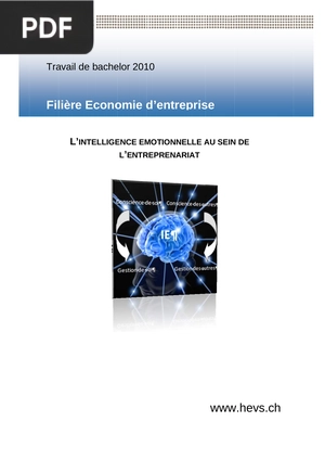 L’intelligence émotionnelle au sein de l'entreprenariat