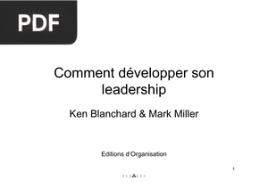Comment développer son leadership