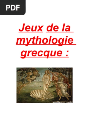 Jeux de la mythologie grecque