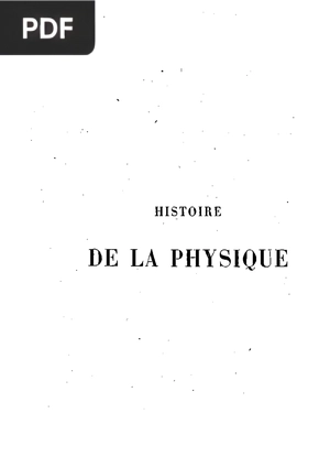 Histoire de la physique