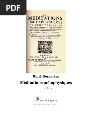 Méditations métaphysiques