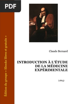 Introduction à l'étude de la médecine expérimentale
