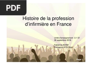 Histoire de la profession d’infirmière en France