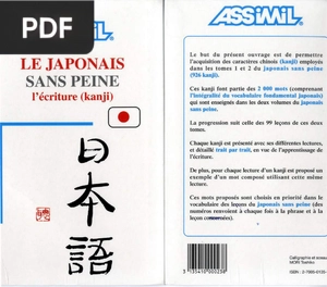 Le japonais sans peine