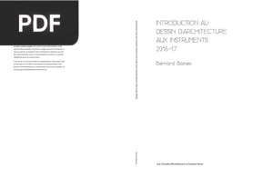 Introduction au dessin d'architecture aux instruments
