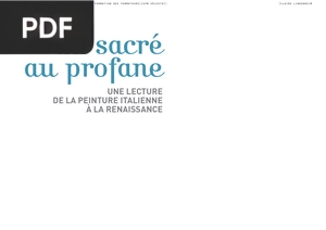 Une lecture de la peinture italienne à la renaissance