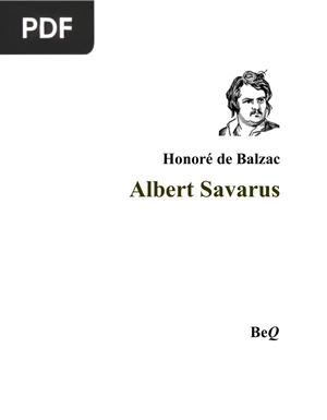 Albert Savarus