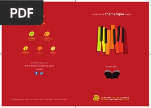 Catalogue thématique piano