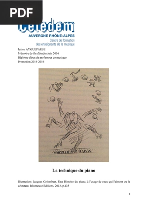 La technique du piano