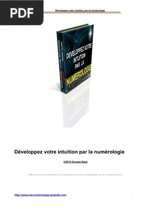 Développez votre intuition par la numérologie