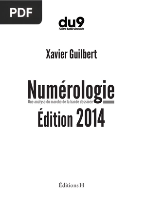 Numérologie. Une analyse du marché de la bande dessinée