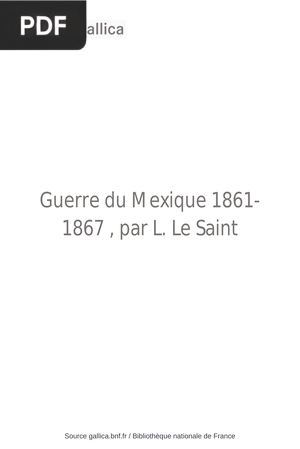 Guerre du Mexique 1861-1867