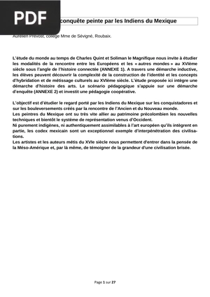 L’Amérique de la conquête peinte par les Indiens du Mexique