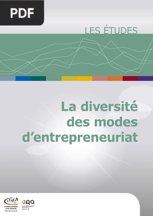 La diversité des modes d’entrepreneuriat