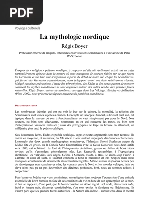 La mythologie nordique