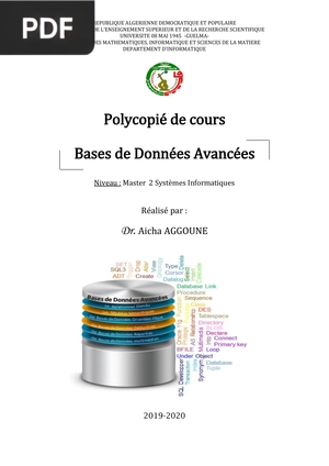 Bases de Données Avancées