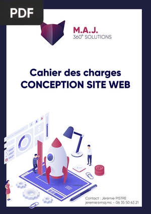 Cahier des Charges Conception Site Web