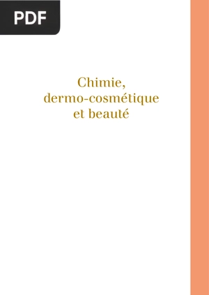 Chimie, dermo-cosmétiqueet beauté