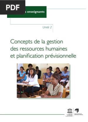 Concepts de la gestion des ressources humaines et planification prévisionnelle