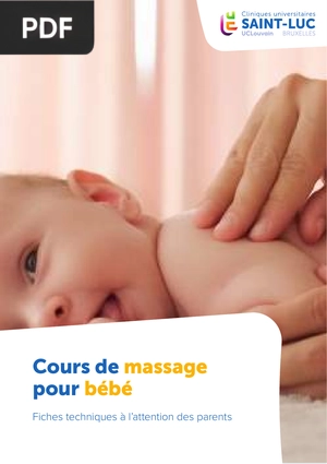 Cours de massage pour bébé