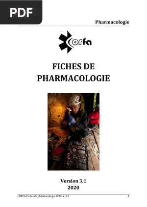Fiches de Pharmacologie