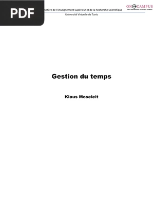 Gestion du Temps