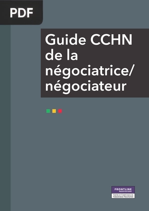 Guide CCHN de la négociatrice - négociateur