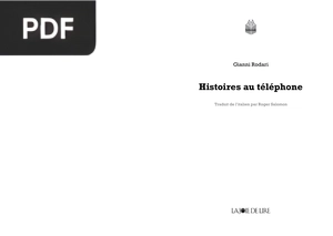 Histoires au téléphone