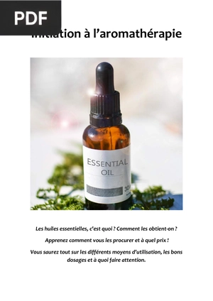 Initiation à l’aromathérapie