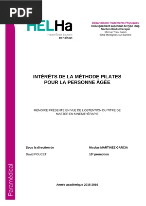 Intérêts De La Méthode Pilates Pour La Personne Âgée