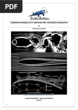 L'Aérodynamique et L'Origine des Trainées Parasites