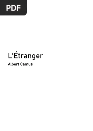 L’Étranger