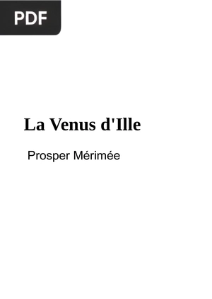 La Vénus d'Ille