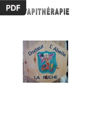 L’apithérapie