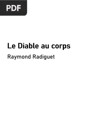 Le Diable au corps