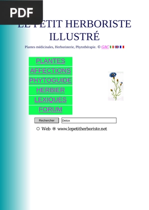 Le Petit Herboriste Illustre Plantes Medicinales