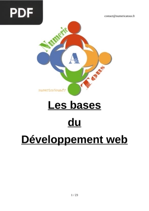Les bases du Développement web
