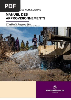 Manuel des Approvisionnements