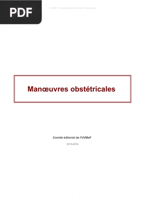 Manœuvres obstétricales