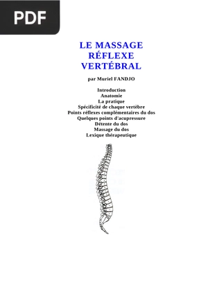 Réflexologie Vertébrale