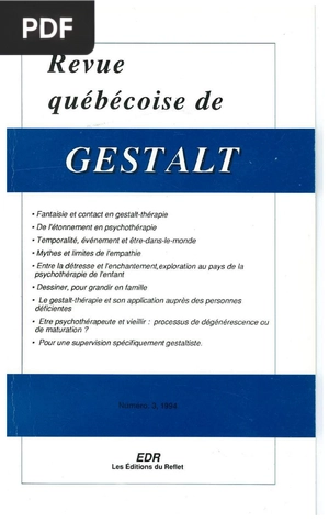 Revue Québécoise de GESTALT