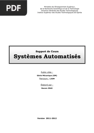Systèmes Automatisés