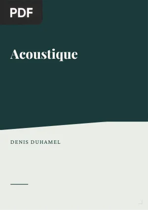 Acoustique